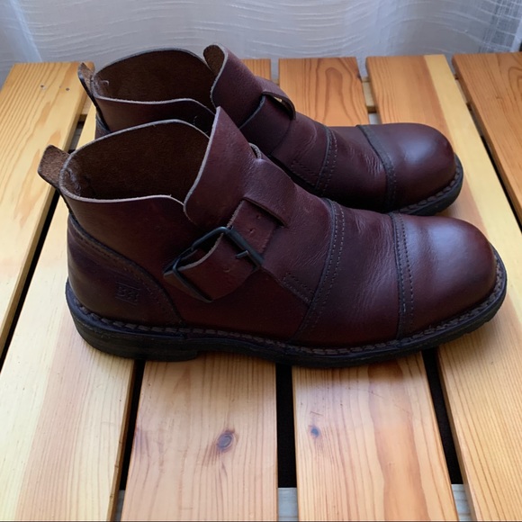 Vintage 1990's Stone Ridge brown leather ankle boots - Picture 16 of 17